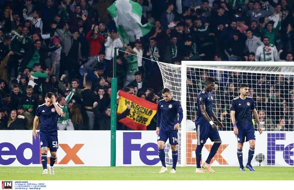 Μπέτις-Ολυμπιακός 1-0: Έχασε και τώρα... «τελικός» με Μίλαν (photos)