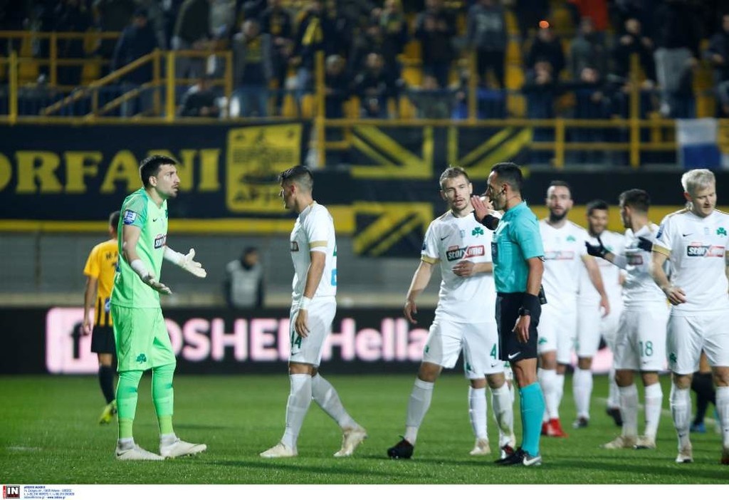 Άρης-Παναθηναϊκός: Η τρομερή επέμβαση του Διούδη στο πέναλτι του Γκάμα (photos, video)