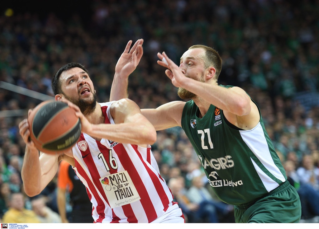 Ζαλγκίρις -Ολυμπιακός 82-73: «Δόκτωρ Τζέκιλ και Μίστερ Χάιντ» στο Κάουνας (photos)