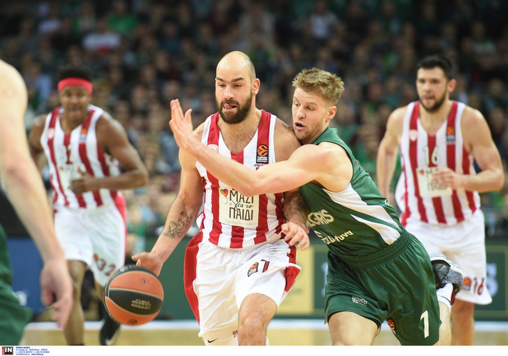 Ζαλγκίρις -Ολυμπιακός 82-73: «Δόκτωρ Τζέκιλ και Μίστερ Χάιντ» στο Κάουνας (photos)