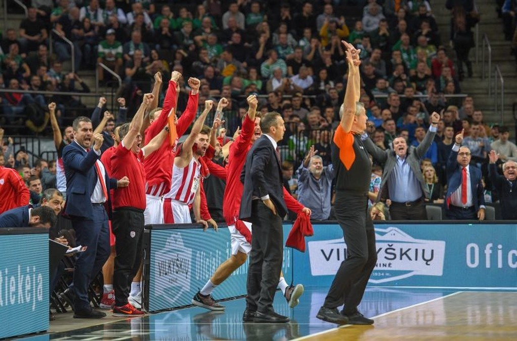 Ζαλγκίρις – Ολυμπιακός: Τρομερό buzzer beater ο Στρέλνιεκς (video+photos)