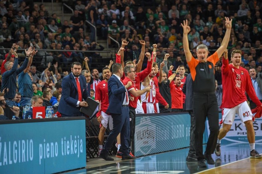 Ζαλγκίρις – Ολυμπιακός: Τρομερό buzzer beater ο Στρέλνιεκς (video+photos)