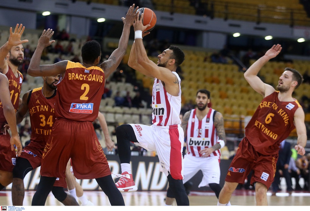 Ολυμπιακός-Ρέθυμνο 84-60: «Καθάρισε» και σκέφτεται Εφές (photos)