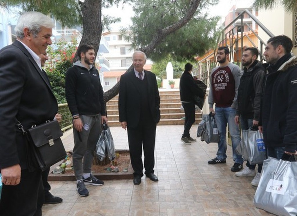 Η οικογένεια του μπάσκετ στο Χριστοδούλειο	(photos)