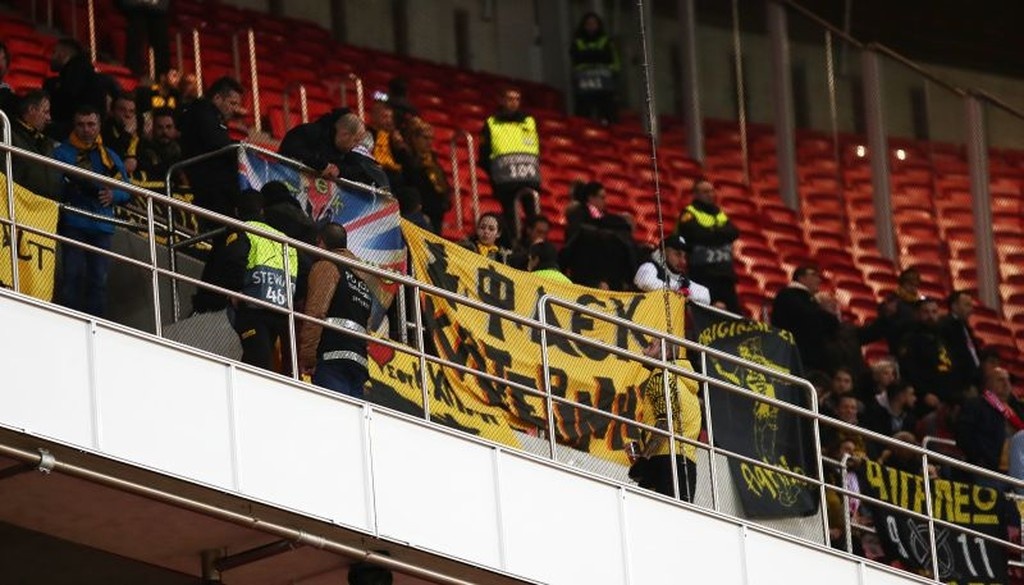 Μπενφίκα – ΑΕΚ: «Κιτρινόμαυρο» το «Ντα Λουζ» (photos)