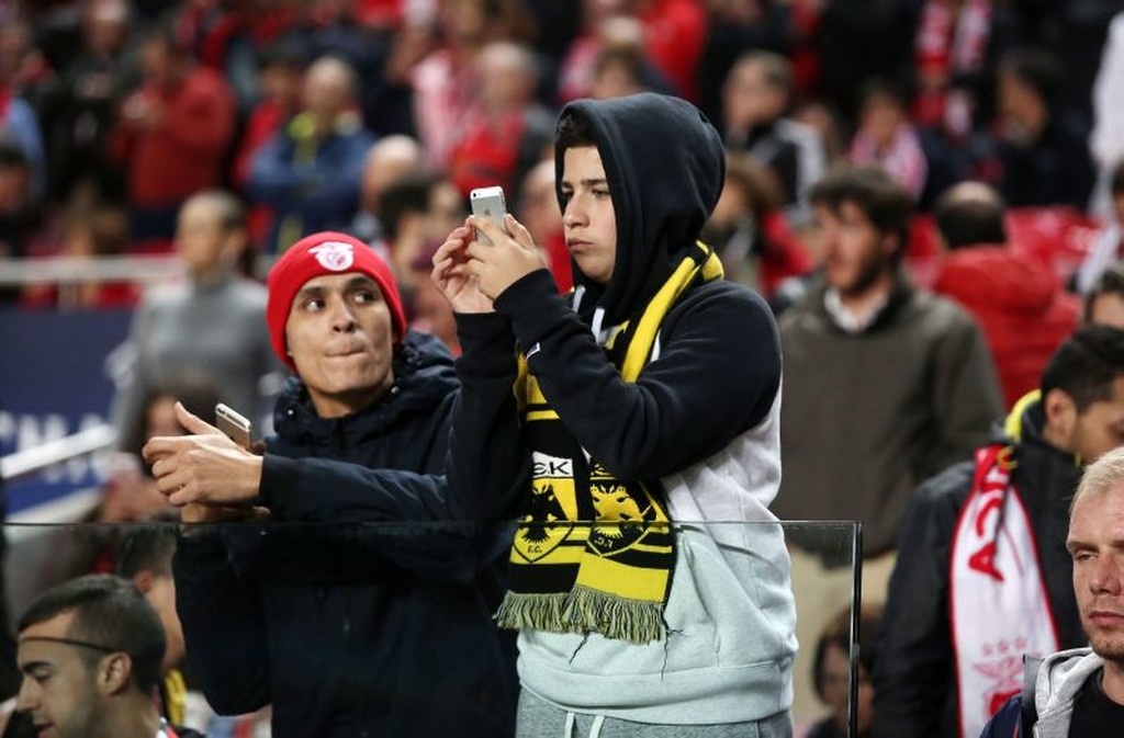 Μπενφίκα – ΑΕΚ: «Κιτρινόμαυρο» το «Ντα Λουζ» (photos)