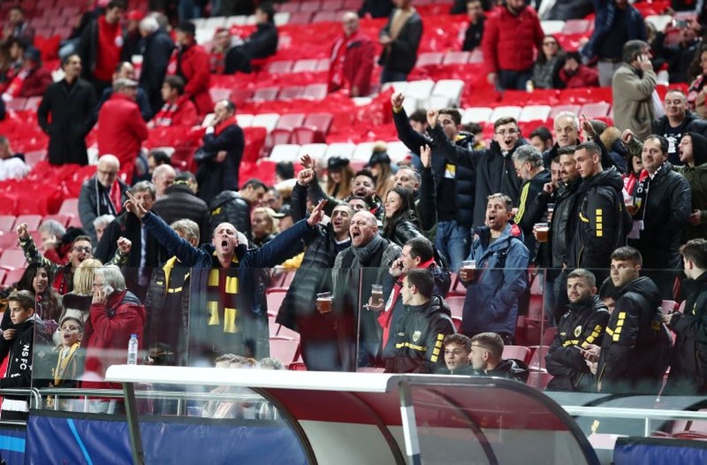 Μπενφίκα – ΑΕΚ: «Κιτρινόμαυρο» το «Ντα Λουζ» (photos)