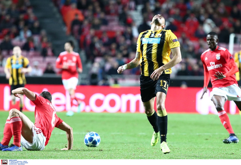 Μπενφίκα – ΑΕΚ 1-0: Πικρό φινάλε στο Champions League… (photos)