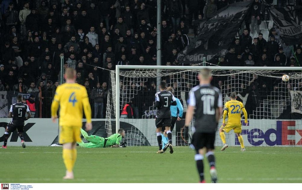 ΠΑΟΚ-ΜΠΑΤΕ 1-3: Εφιαλτική εικόνα, πικρός αποκλεισμός (photos)