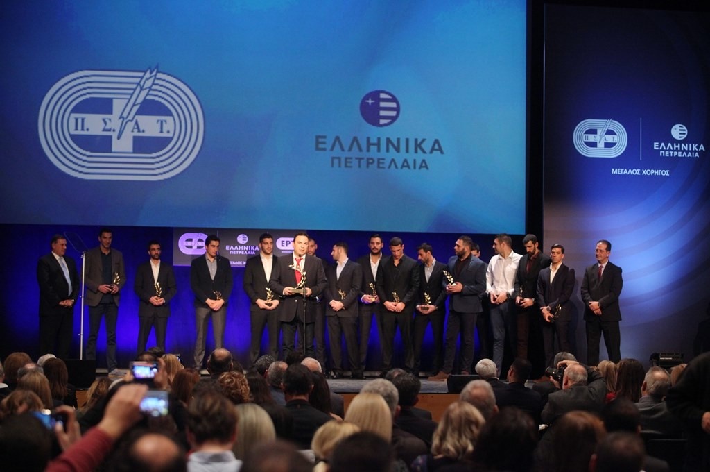 ΠΣΑΤ: Βραβεύτηκαν οι κορυφαίοι αθλητές για το 2018 (photos)