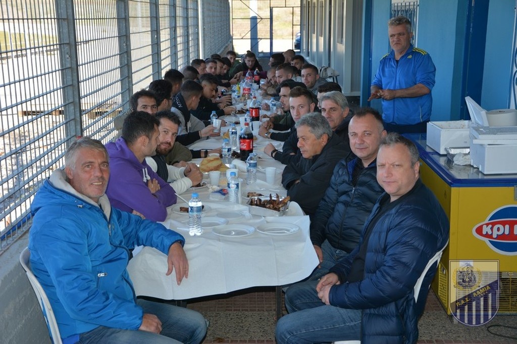 Λαμία: Προπόνηση με… μπάρμπεκιου και Μπεχαράνο (photos)