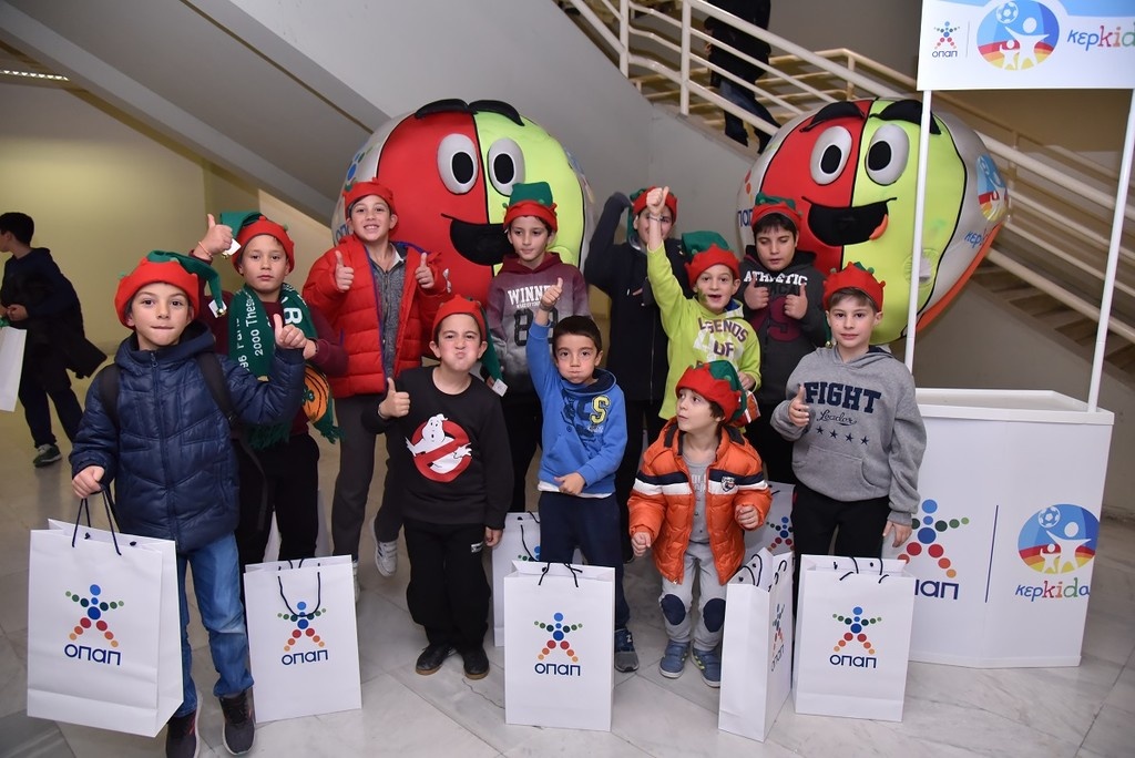 Η «Κερkidα ΟΠΑΠ» μαζί με τον Παναθηναϊκό ΟΠΑΠ στη «Γιορτή του Παιδιού» στο ΟΑΚΑ (photos)