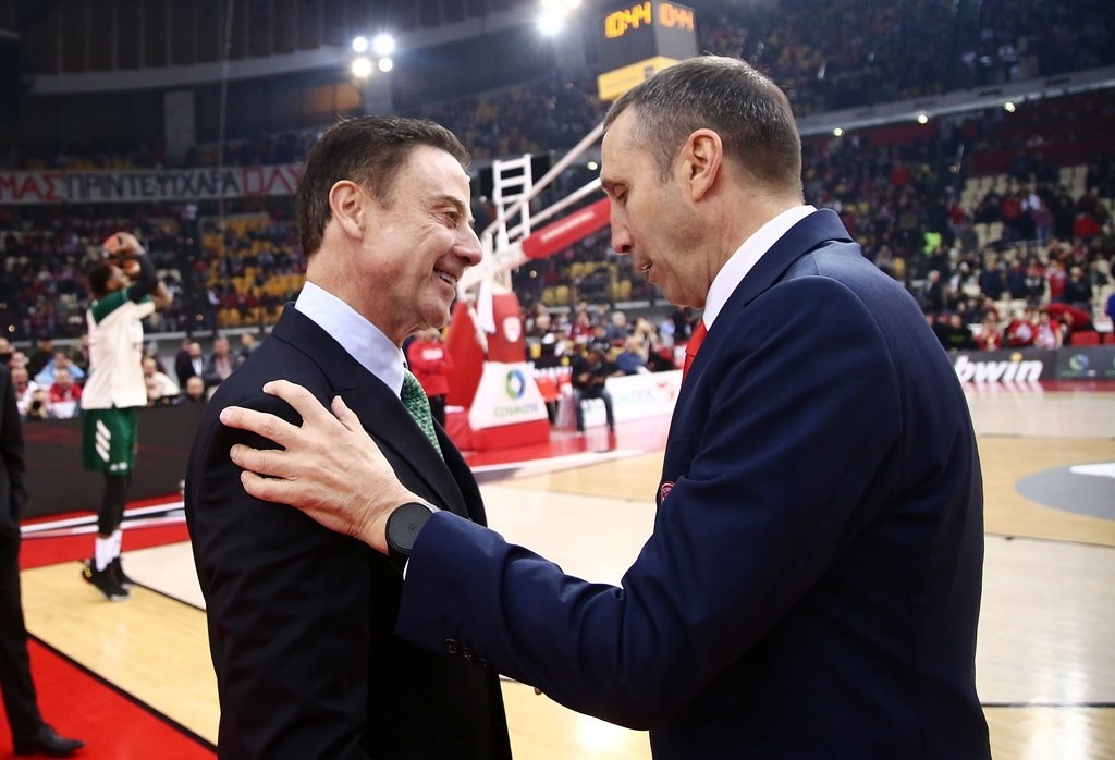 Ολυμπιακός – Παναθηναϊκός ΟΠΑΠ: Το πρώτο ραντεβού Μπλατ-Πιτίνο (photos)