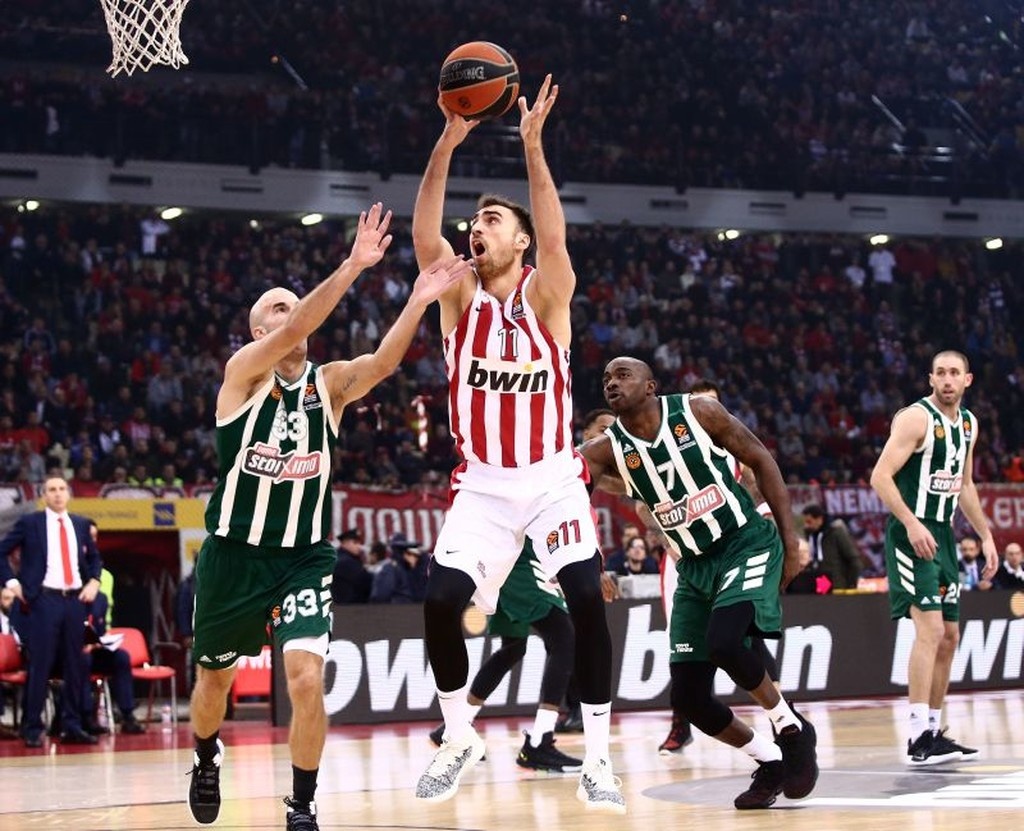 Ολυμπιακός – Παναθηναϊκός ΟΠΑΠ: Σάρωσε τρία ρεκόρ ο Μιλουτίνοφ (photos)