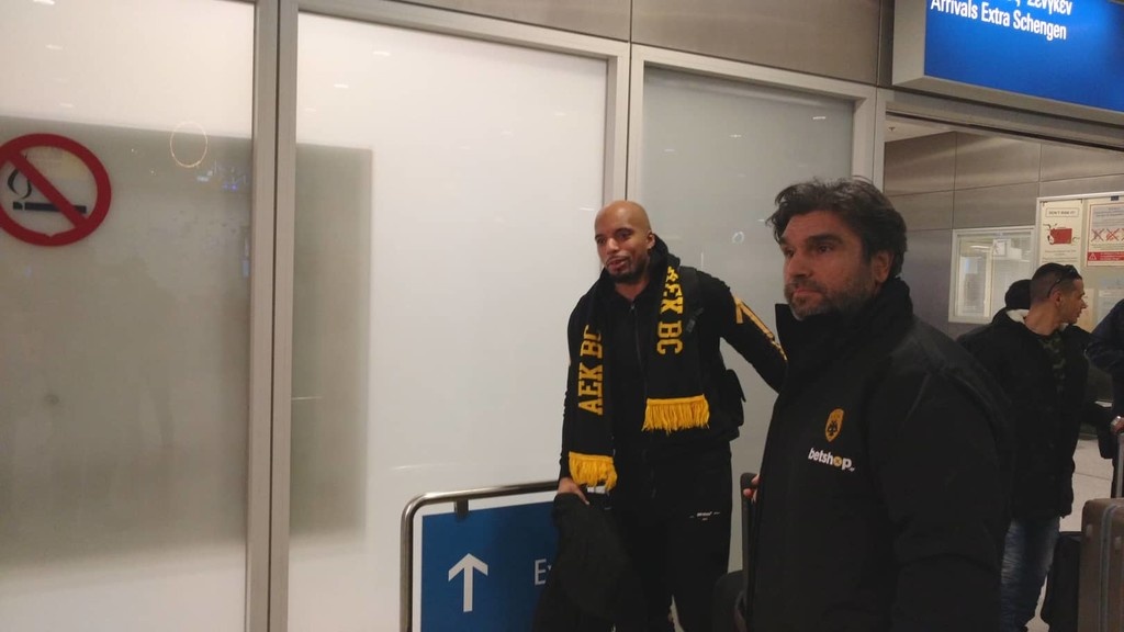 ΑΕΚ: Στην Αθήνα ο Θίοντορ! (photos)