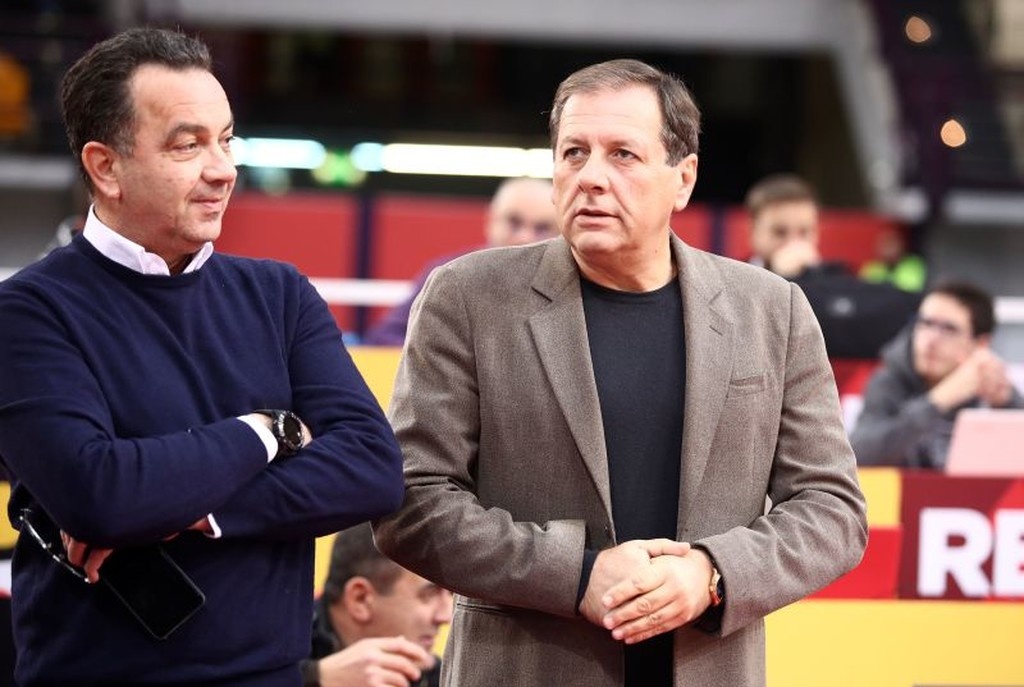 Ολυμπιακός – ΑΕΚ: Με Μάκη Αγγελόπουλο στο ΣΕΦ η Ένωση (photos)