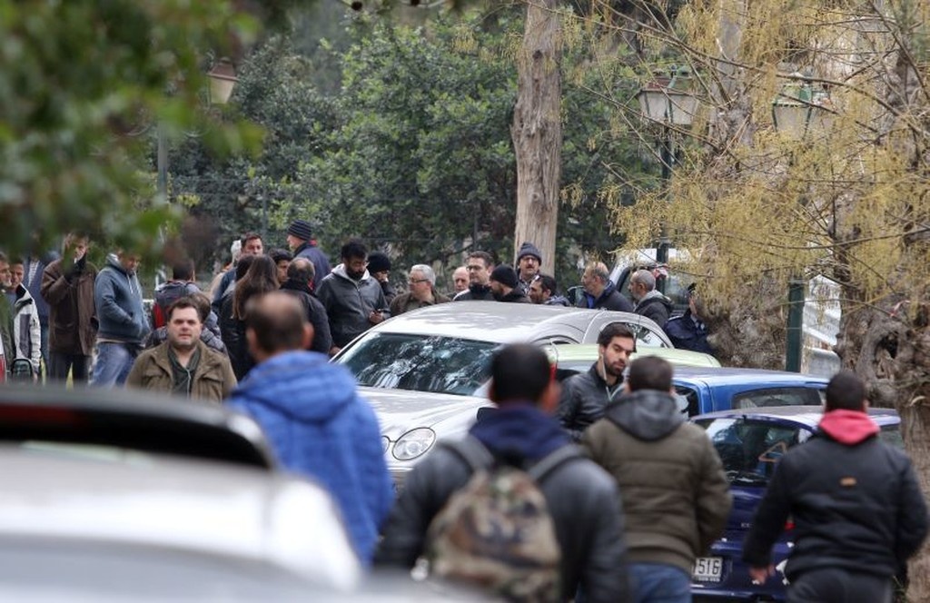 Θάνατος στο γήπεδο της ΑΕΚ: Οι εικόνες από το σημείο του δυστυχήματος (photos)