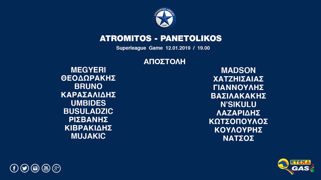 Ατρόμητος: Να παραμείνει στην τριάδα (photo)