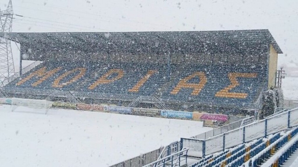 Αστέρας Τρίπολης: Αποστολή σε… χιονισμένο τοπίο ενόψει ΠΑΟΚ (photo)