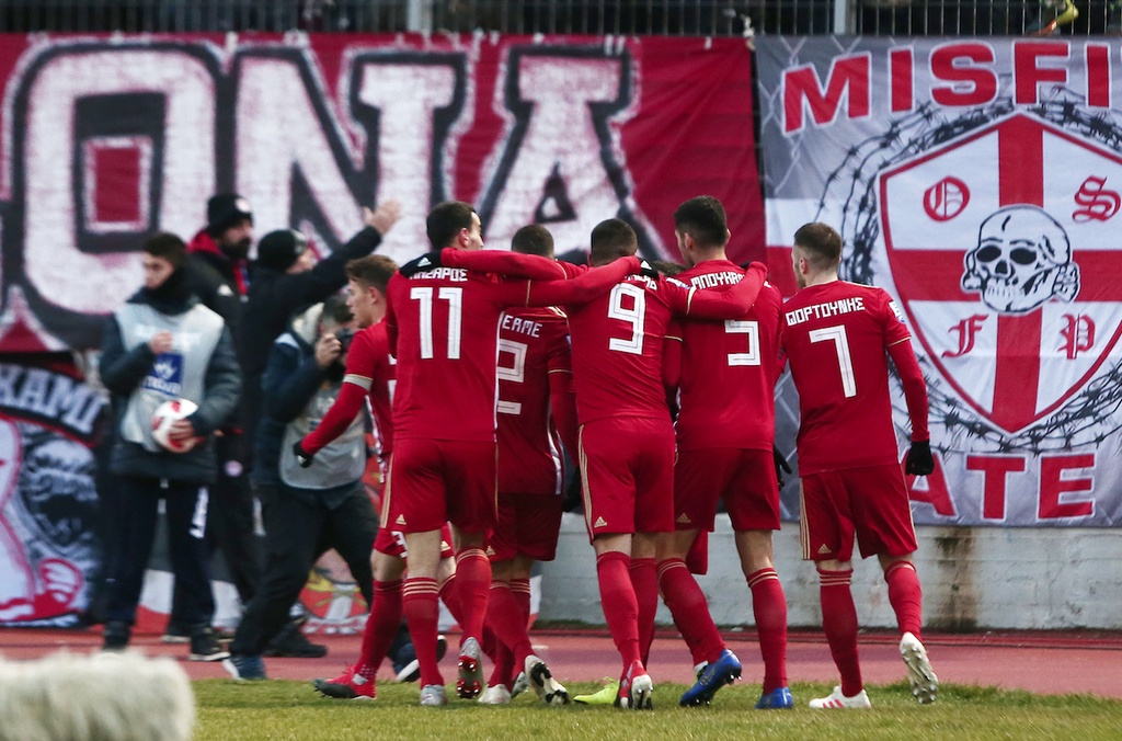 Λεβαδειακός-Ολυμπιακός 0-2: Απόδραση με Φορτούνη, Γκερέρο (photos)