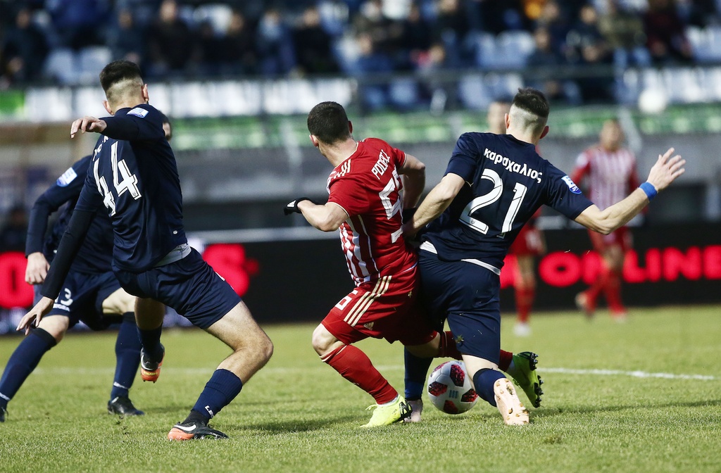 Λεβαδειακός-Ολυμπιακός 0-2: Απόδραση με Φορτούνη, Γκερέρο (photos)