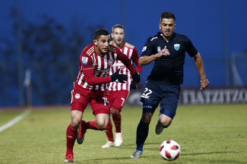 Λεβαδειακός-Ολυμπιακός 0-2: Απόδραση με Φορτούνη, Γκερέρο (photos)