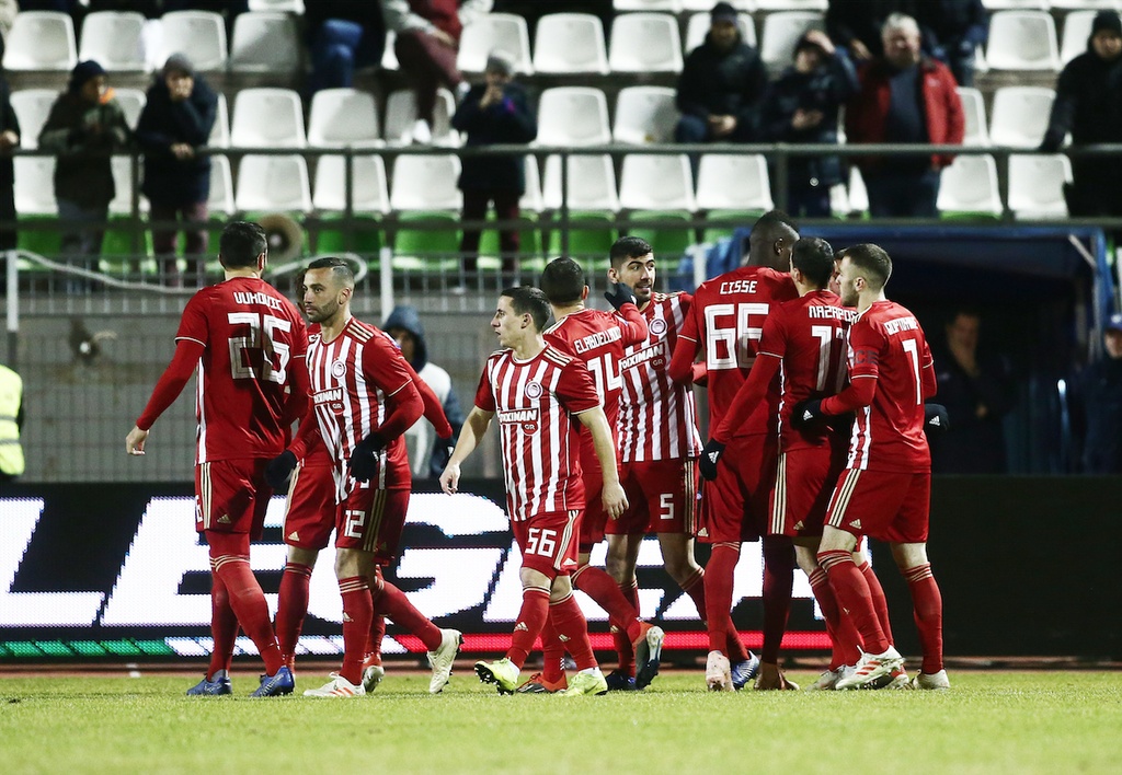 Λεβαδειακός-Ολυμπιακός 0-2: Απόδραση με Φορτούνη, Γκερέρο (photos)