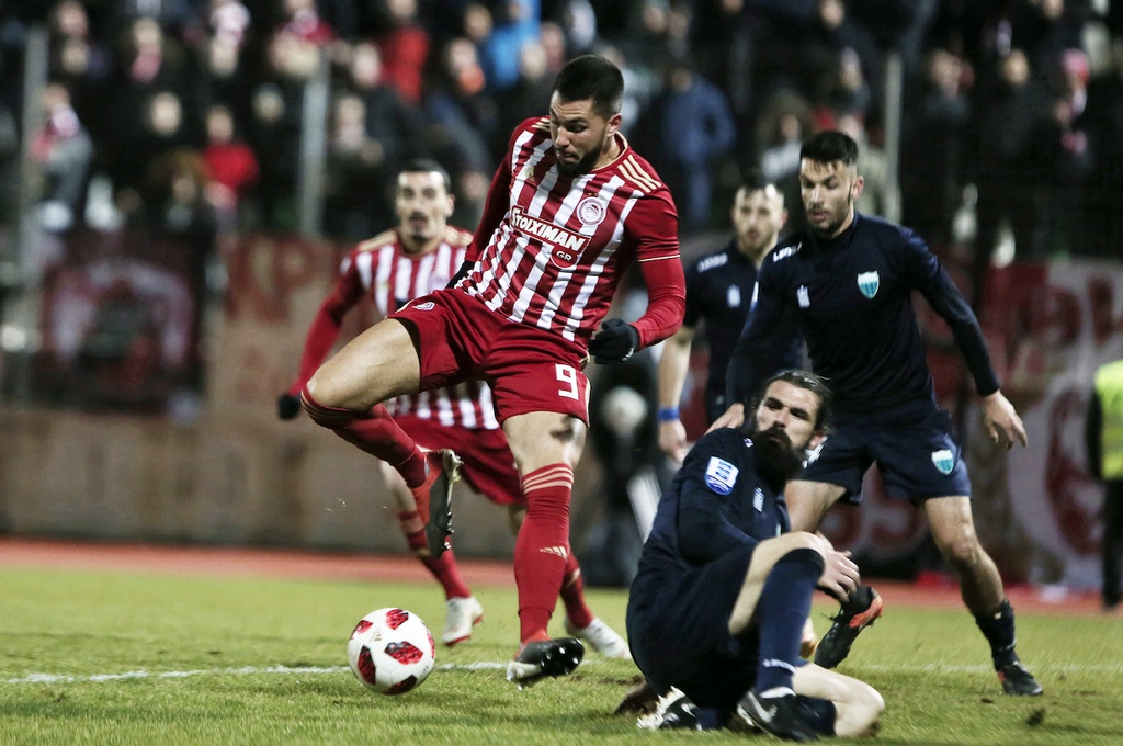 Λεβαδειακός-Ολυμπιακός 0-2: Απόδραση με Φορτούνη, Γκερέρο (photos)