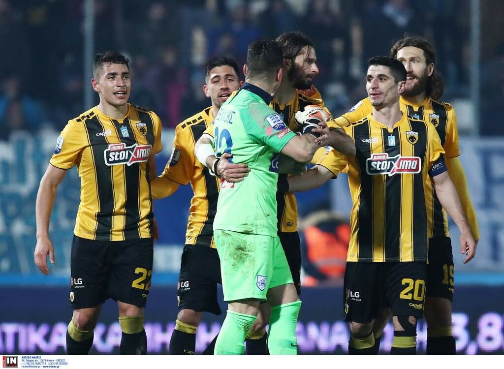 Ξέσπασε και στα... δοκάρια η ΑΕΚ, έξαλλοι οι οπαδοί του ΠΑΣ! (photos)