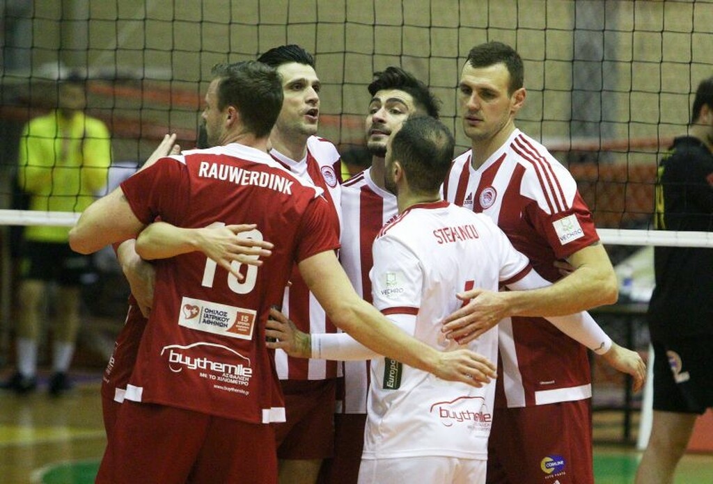 Απίστευτο ρεκόρ για Ολυμπιακό, 40 ματς αήττητος στο βόλεϊ (photos)