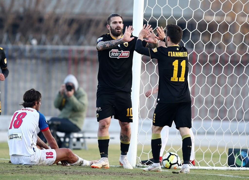 ΑΕΚ: Εκτός προπόνησης Γιαννιώτας, Λιβάγια