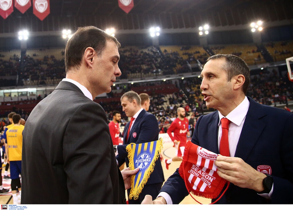 Ολυμπιακός-Χίμκι: Αποθέωση στο ΣΕΦ για Μπαρτζώκα (photos)