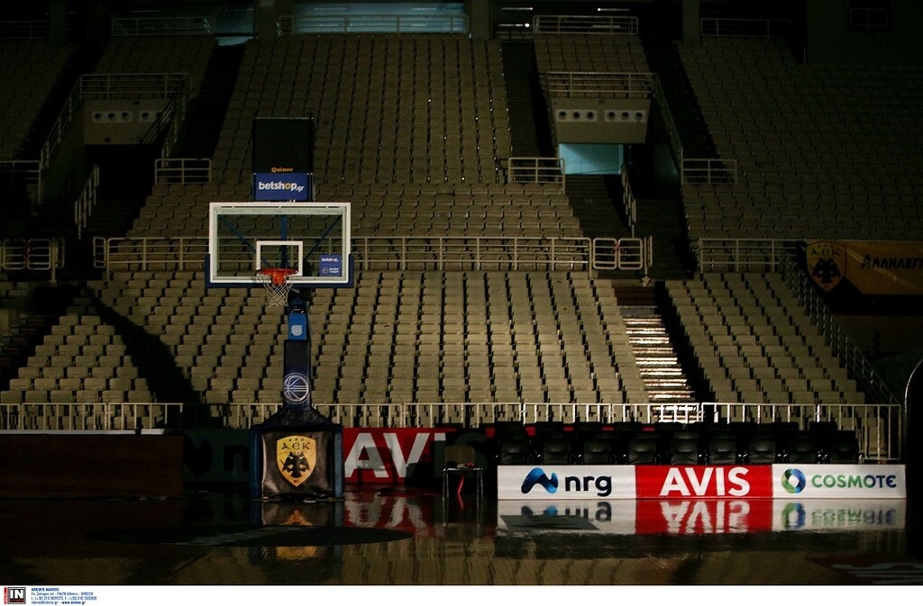 ΑΕΚ-Περιστέρι: Το ΟΑΚΑ στο... ημίφως (photos)