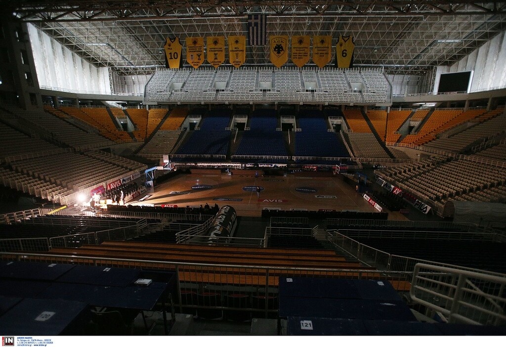 ΑΕΚ-Περιστέρι: Το ΟΑΚΑ στο... ημίφως (photos)
