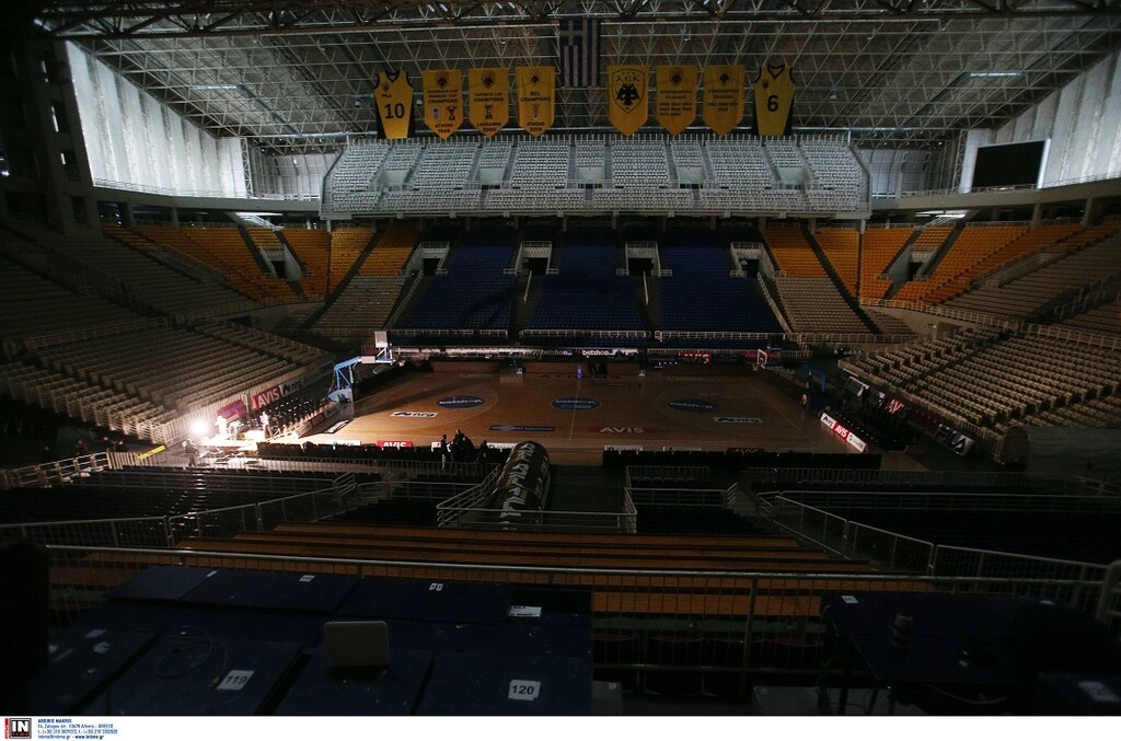 ΑΕΚ-Περιστέρι: Το ΟΑΚΑ στο... ημίφως (photos)