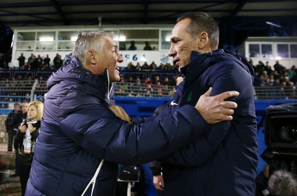 Οι αγκαλιές Χάβου και Δώνη πριν το Λαμία – Παναθηναϊκός (photos)