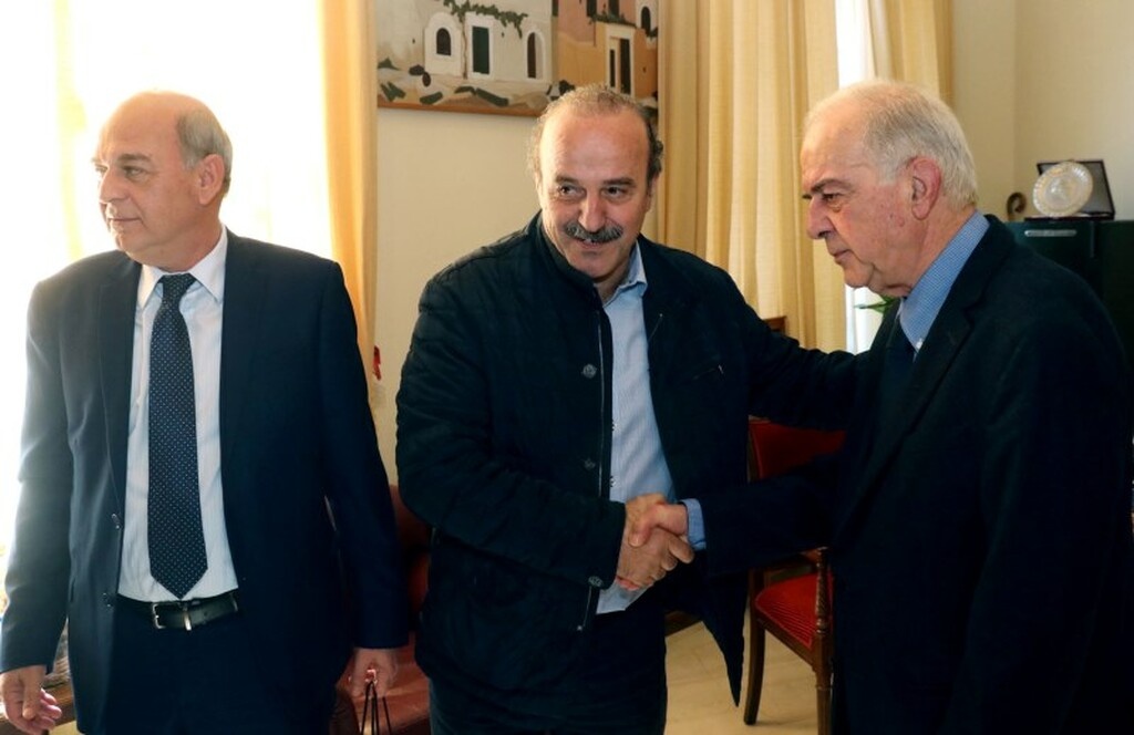 Στο Παγκρήτιο και επίσημα η Εθνική (photos)