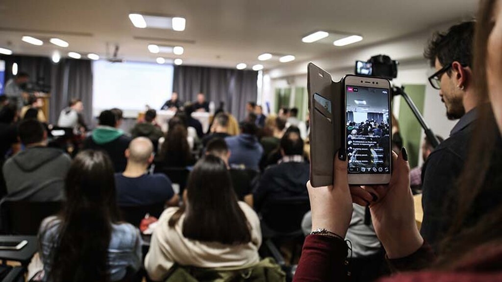 Ο Δημήτρης Διαμαντίδης καλεσμένος του Djole στο ΙΕΚ ΟΜΗΡΟΣ (photos)