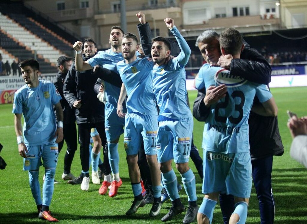 Η μοναδική ομάδα της Football League είναι ο Εργοτέλης που απέκλεισε τον ΟΦΗ