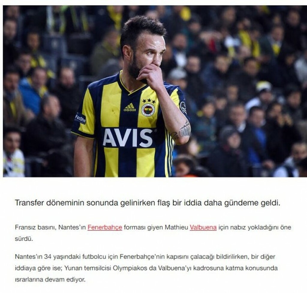 Ολυμπιακός: Τι συμβαίνει με Βαλμπουενα; (photo)