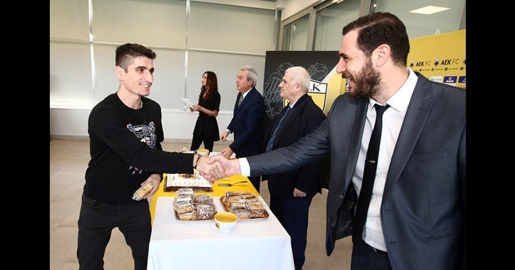 ΑΕΚ: Έκοψε πίτα παρουσία Μελισσανίδη (photos)