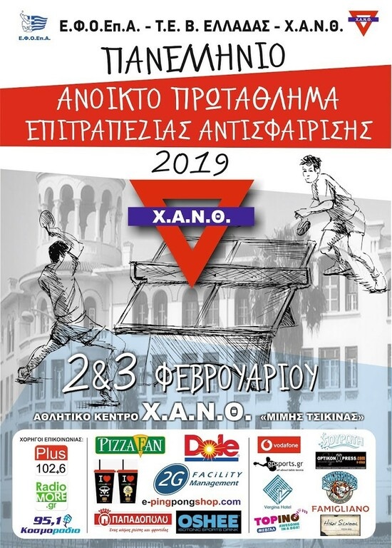 Έτοιμη για την πρόκληση του αναπτυξιακού όπεν επιτραπέζιας αντισφαίρισης η Χ.Α.Ν. Θεσσαλονίκης