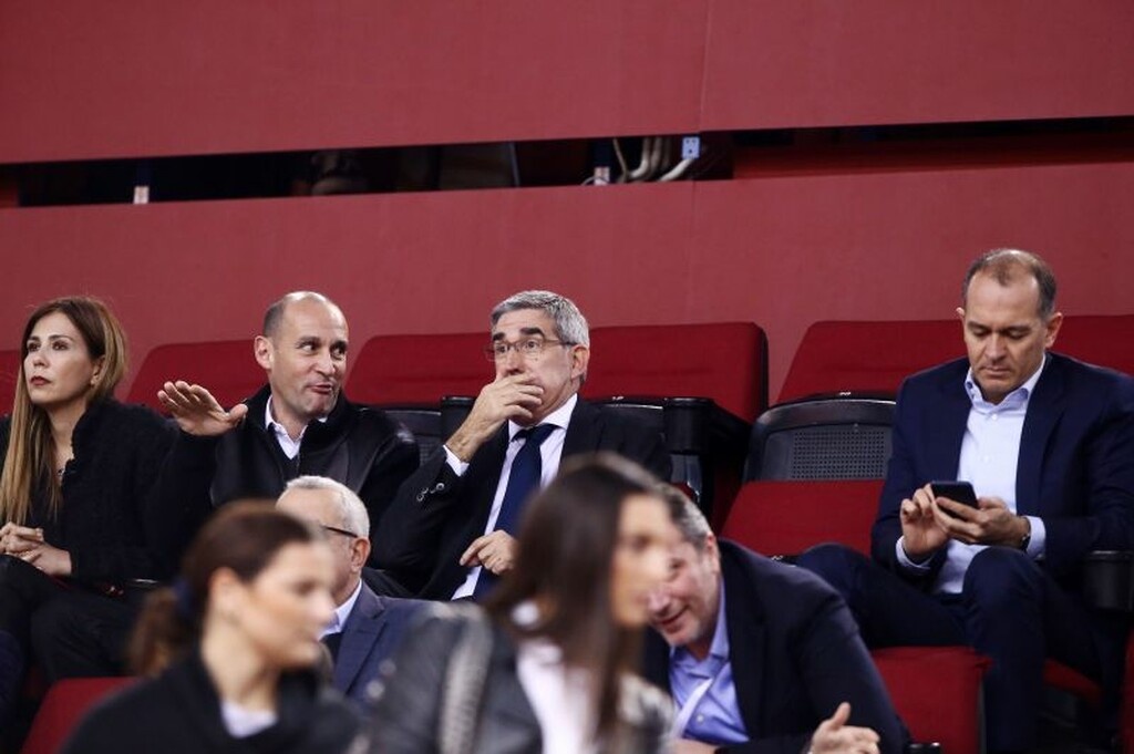 Δίπλα – δίπλα στο ΣΕΦ Αγγελόπουλοι και Μπερτομέου (photos)