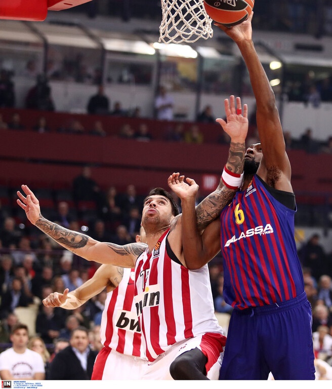 Ολυμπιακός-Μπαρτσελόνα 55-76: Καταλανικό «χαστούκι» με την «υπογραφή» Σίνγκλετον (photos)