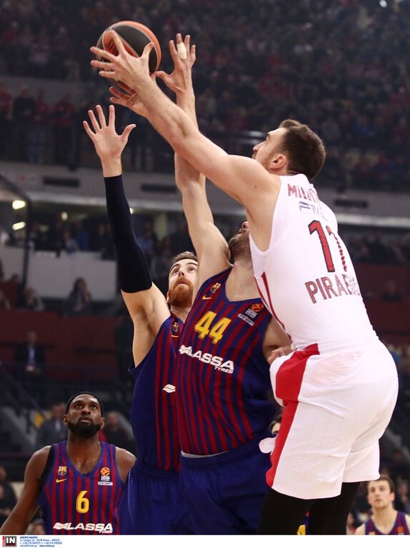 Ολυμπιακός-Μπαρτσελόνα 55-76: Καταλανικό «χαστούκι» με την «υπογραφή» Σίνγκλετον (photos)