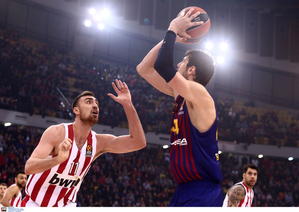 Ολυμπιακός-Μπαρτσελόνα 55-76: Καταλανικό «χαστούκι» με την «υπογραφή» Σίνγκλετον (photos)