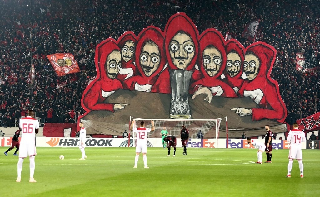 Ολυμπιακός: «Καμίνι» το «Γ. Καραϊσκάκης» με Ντιναμό! (photos)