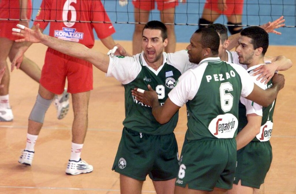 Ένδοξο και το τμήμα βόλεϊ του Παναθηναϊκού.