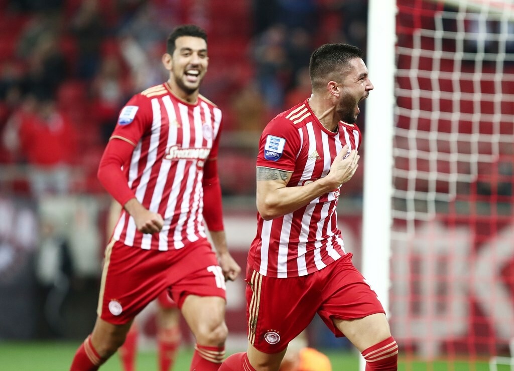 Ολυμπιακός-Πανιώνιος 4-0: Ξέσπασε στο φινάλε (photos)