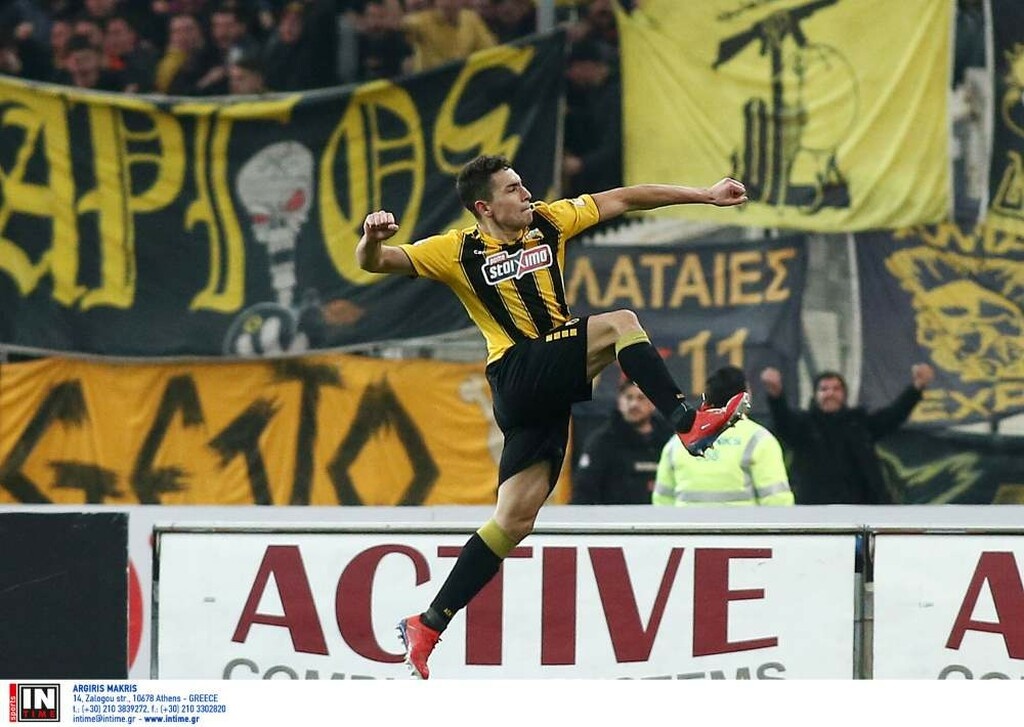 ΑΕΚ-ΠΑΟΚ: Το γκολ του Πόνσε έβαλε «φωτιά» στο ΟΑΚΑ! (photos)